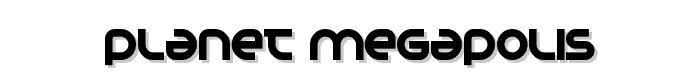Planet Megapolis font
